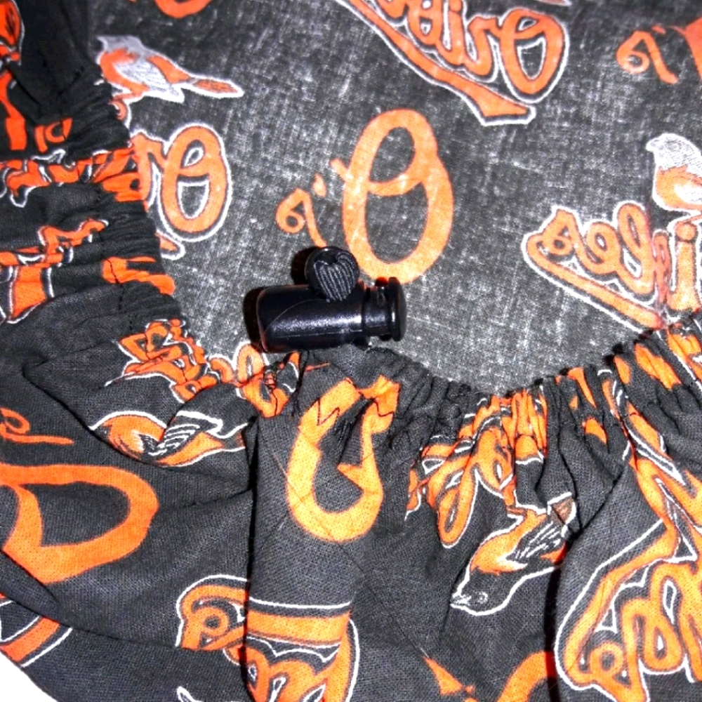 ☆ Baltimore Orioles Baseball Chef Hat W Drawstring - Picture 5 of 6